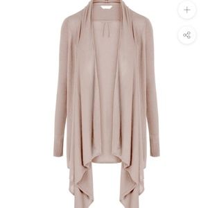 Les Lunes bamboo wrap knit cardigan